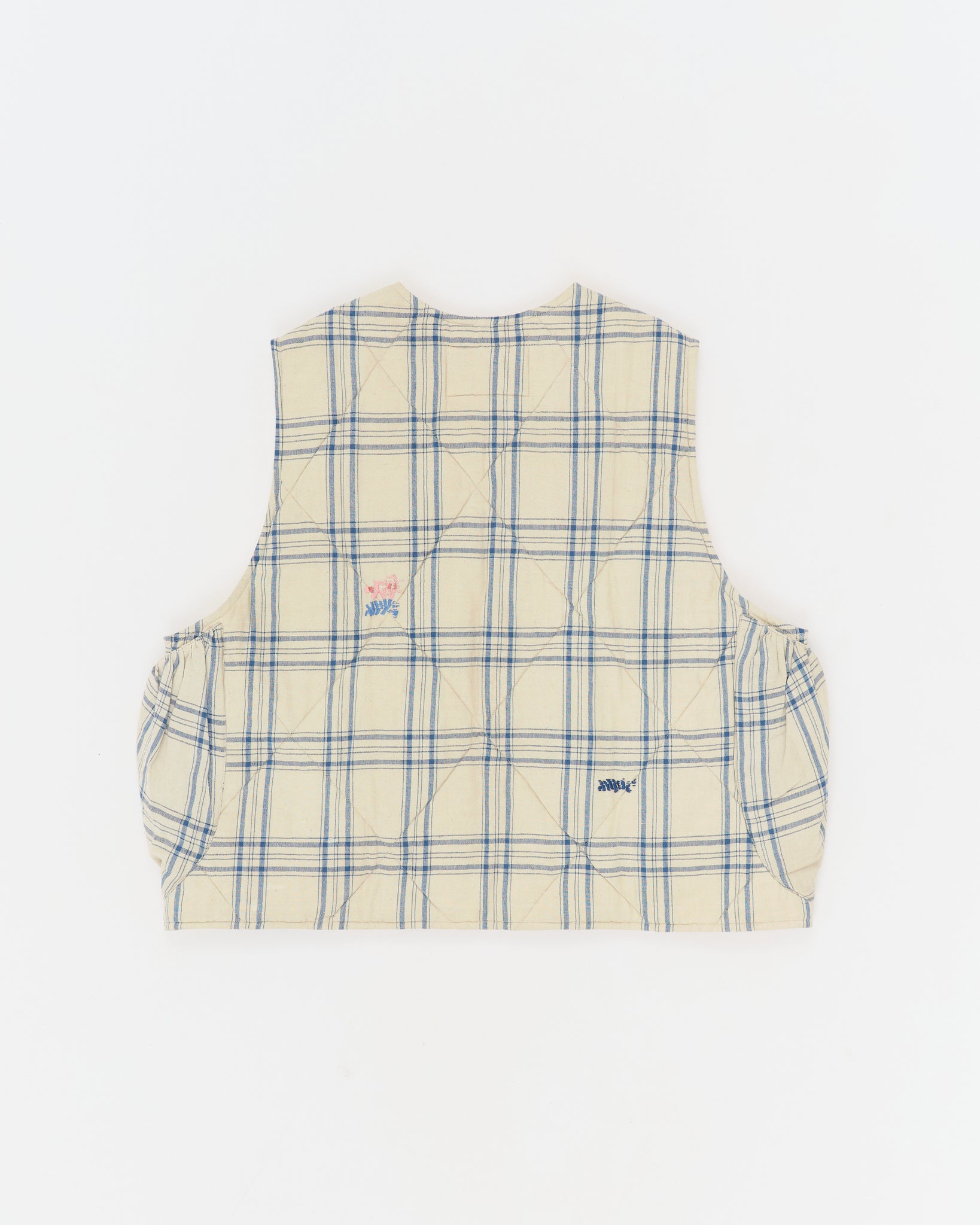 Girolle Vest - French Gingham Interrupted