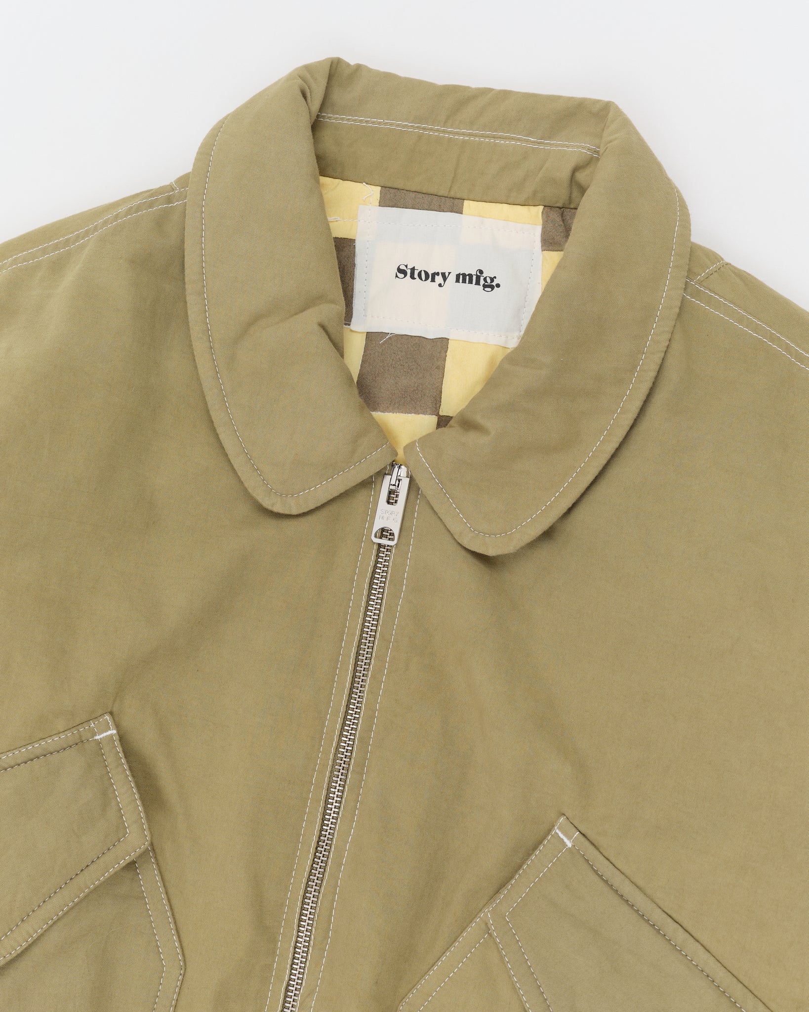 Grain Jacket - Olive Wonky-Wear