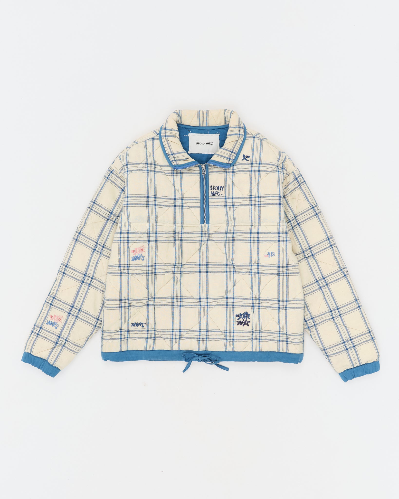 Mineral Pullover - French Gingham Interrupted