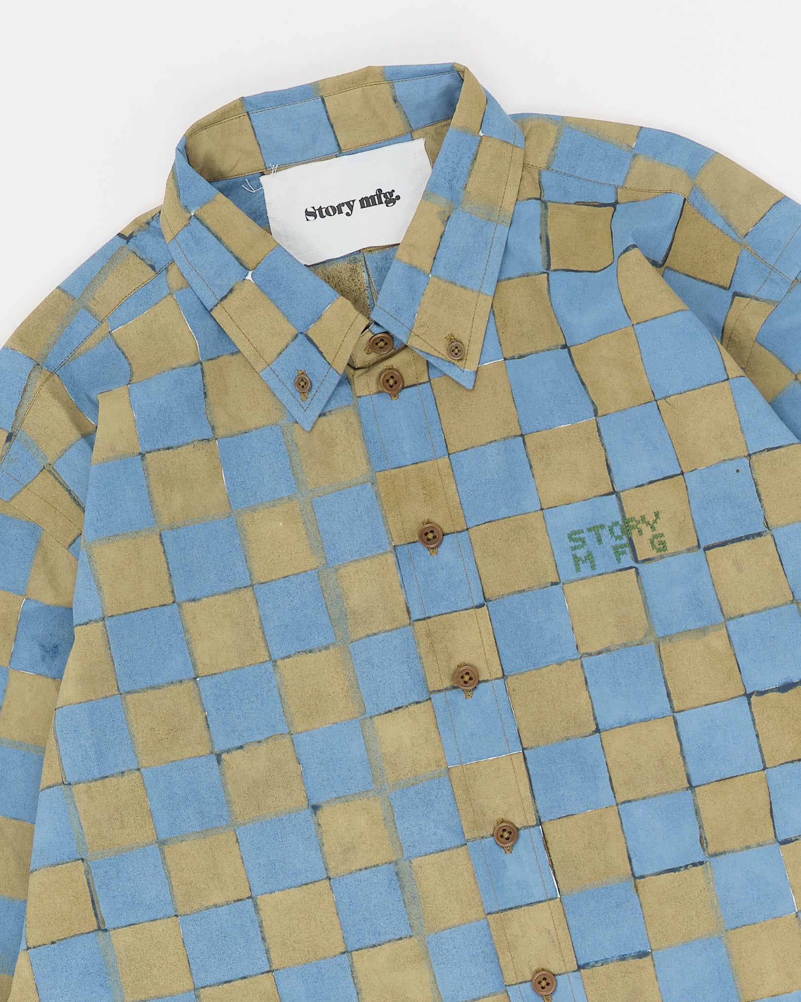 Office Shirt - Evergreen Checker