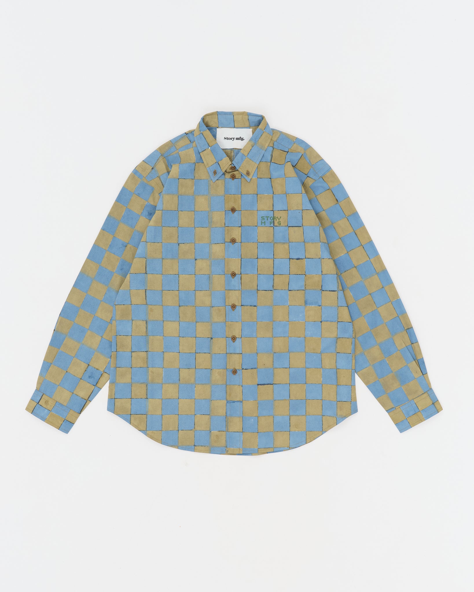 Office Shirt - Evergreen Checker