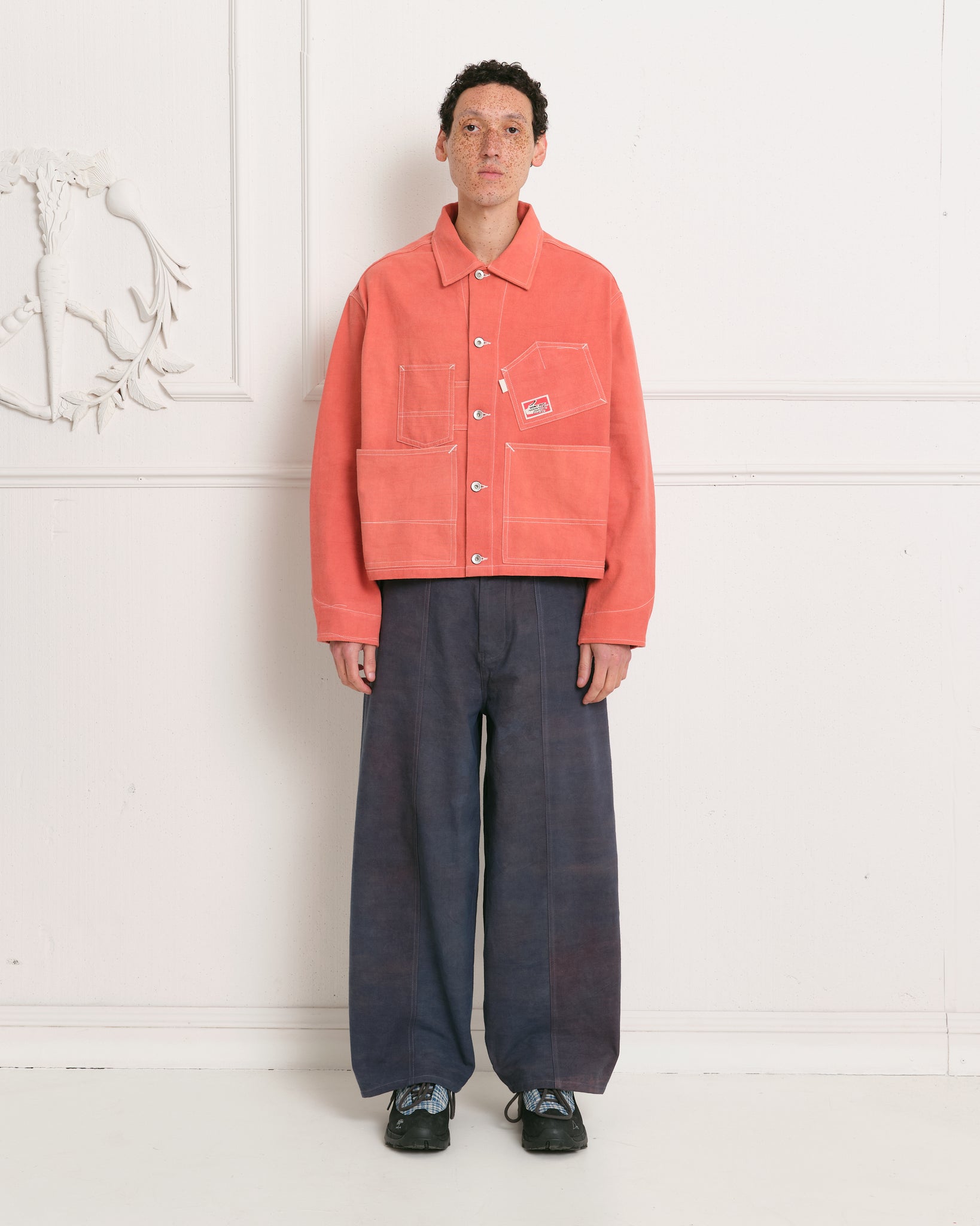 Station Jacket - Ancient Pink Wonky-Wear