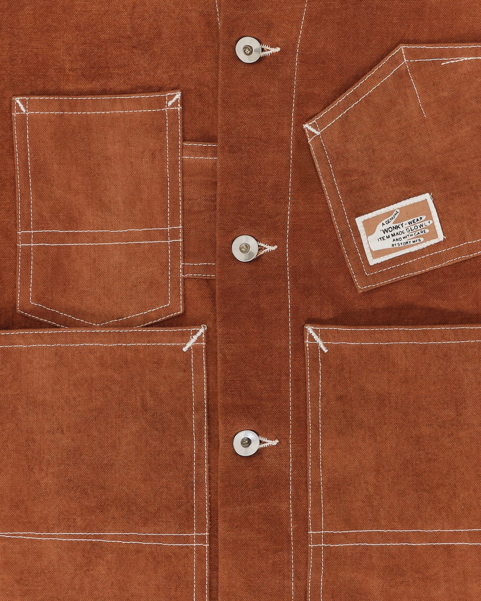 Station Jacket - Brown Wonky-Wear