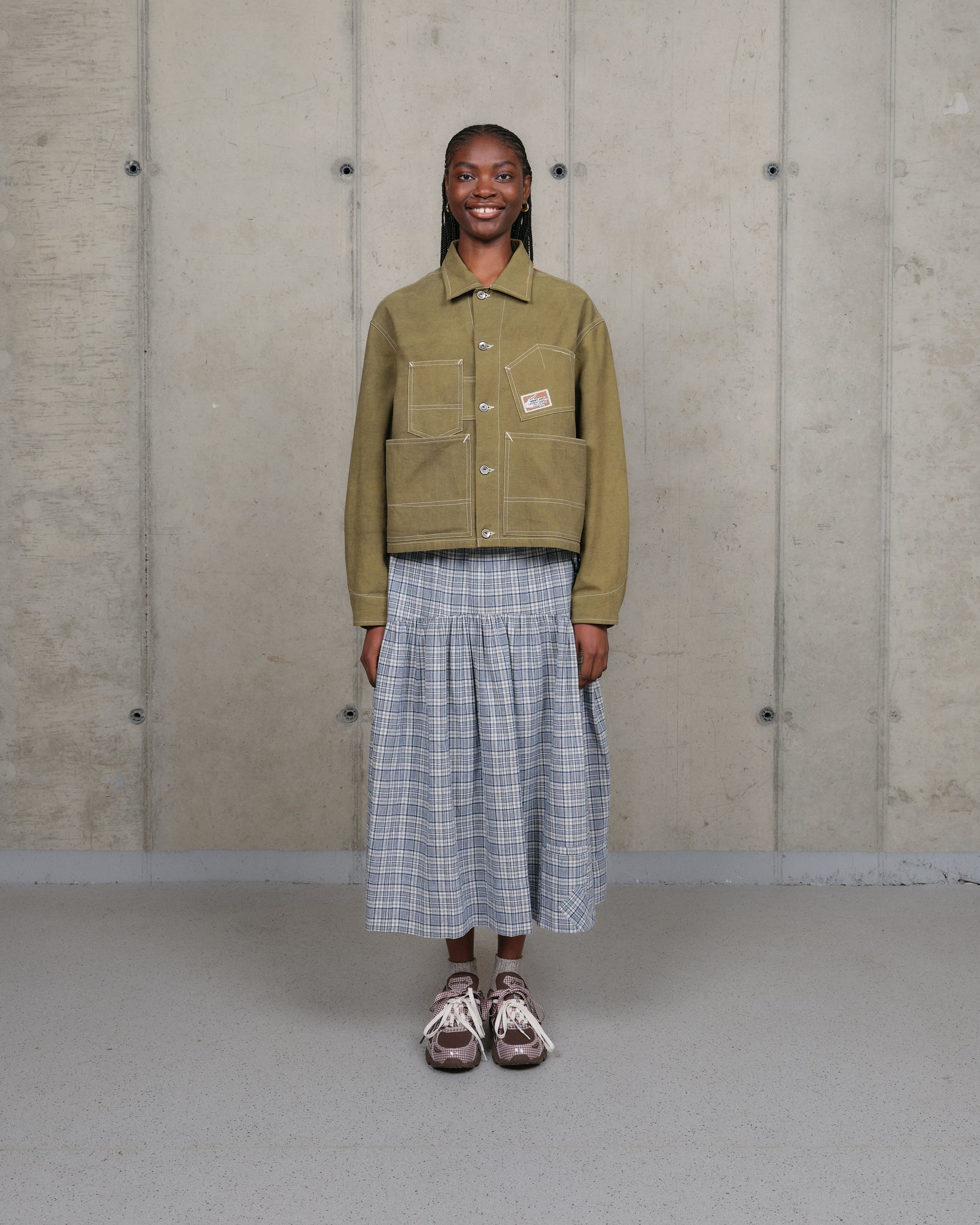 Station Jacket - Olive Wonky-Wear