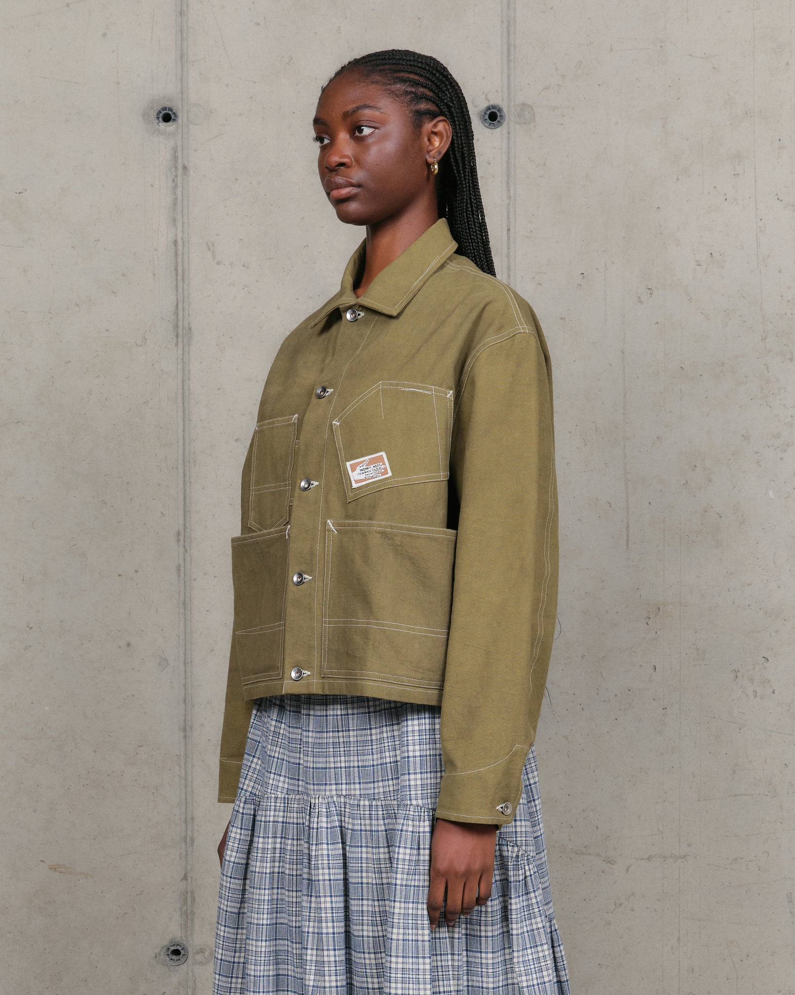 Station Jacket - Olive Wonky-Wear