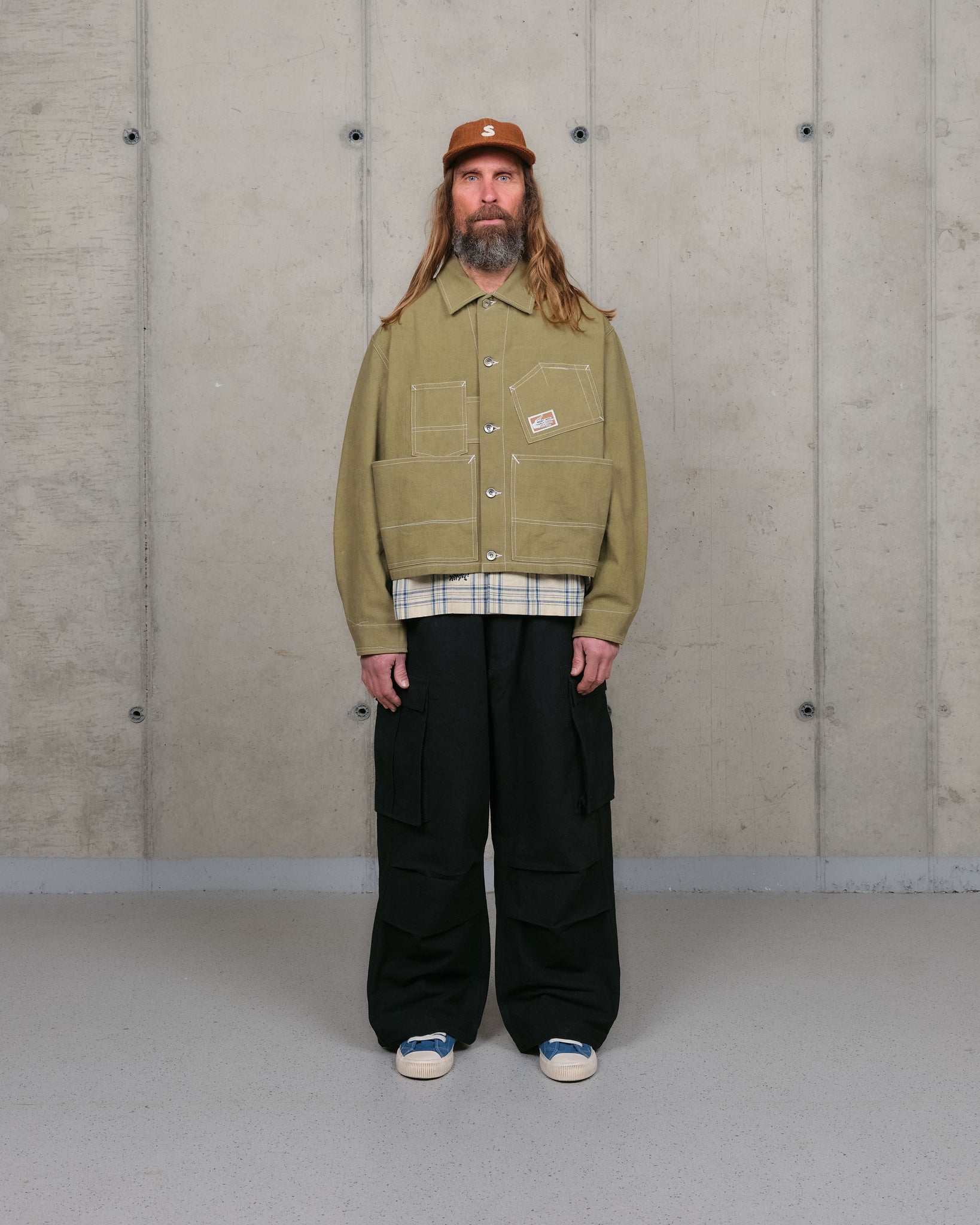 Peace Pants - Black Slub