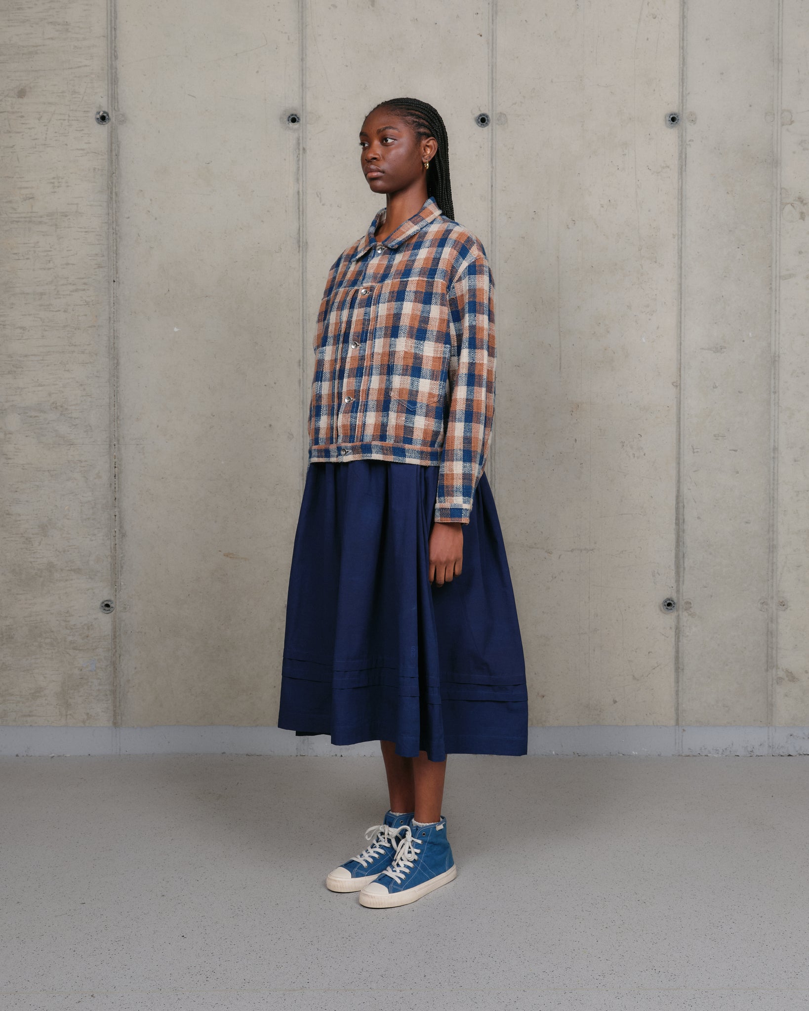 Sundae Jacket - Barn Check Handloom
