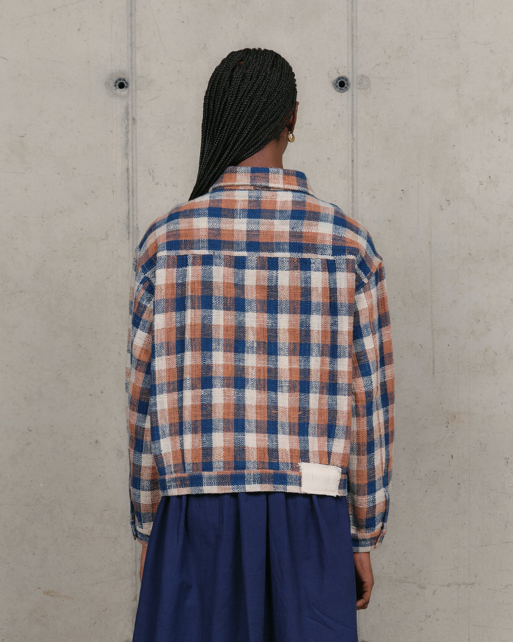 Sundae Jacket - Barn Check Handloom