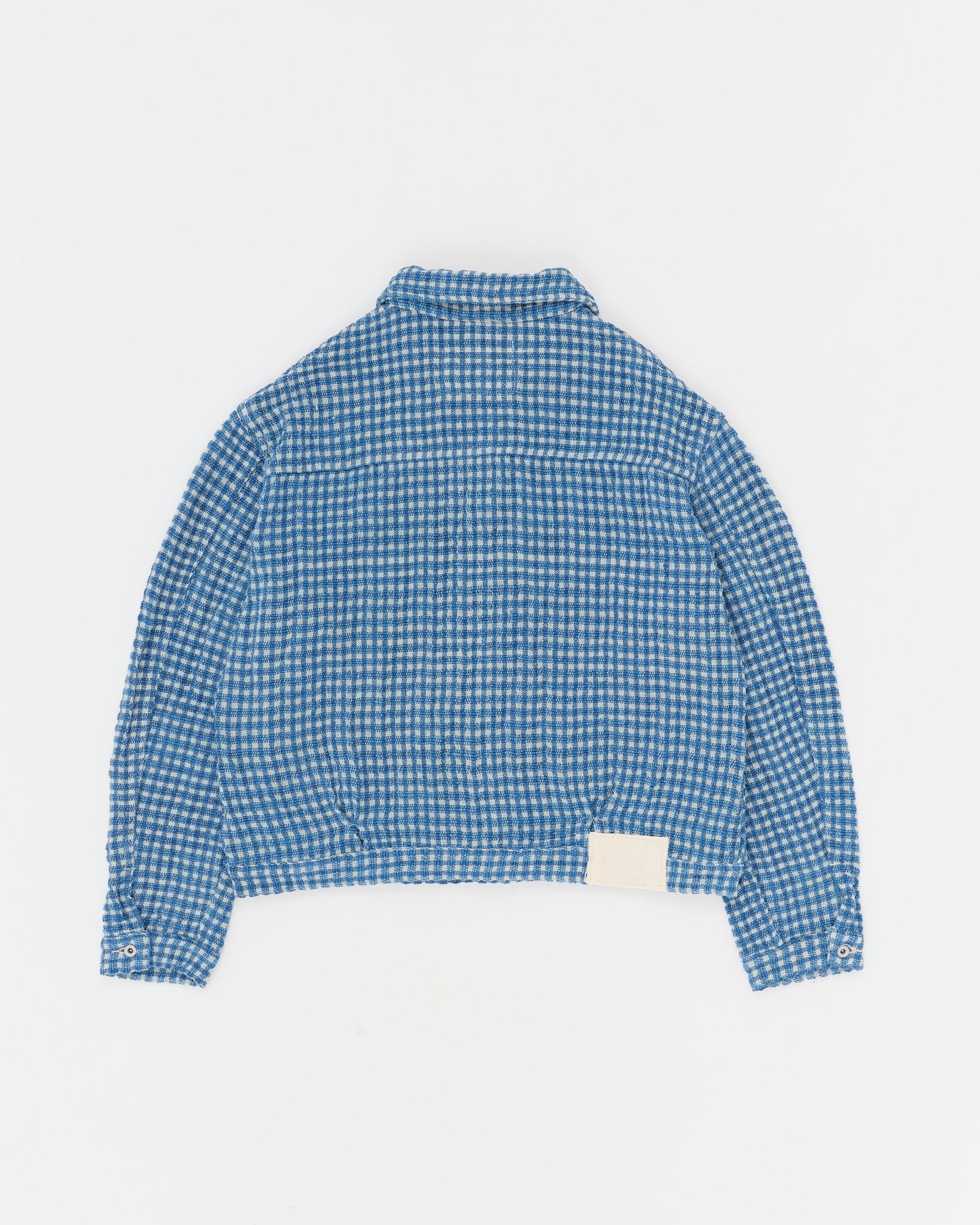 Sundae Jacket - Indigo Wobbly Waffle