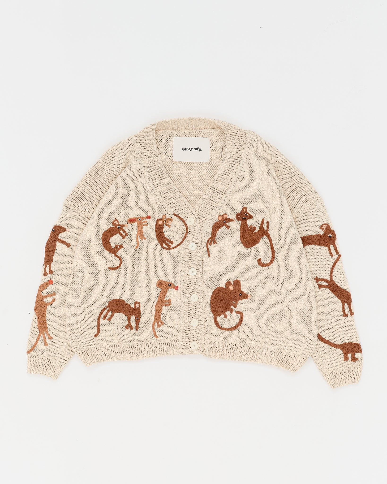 Sunwell Knit Cardigan - Ecru Friends