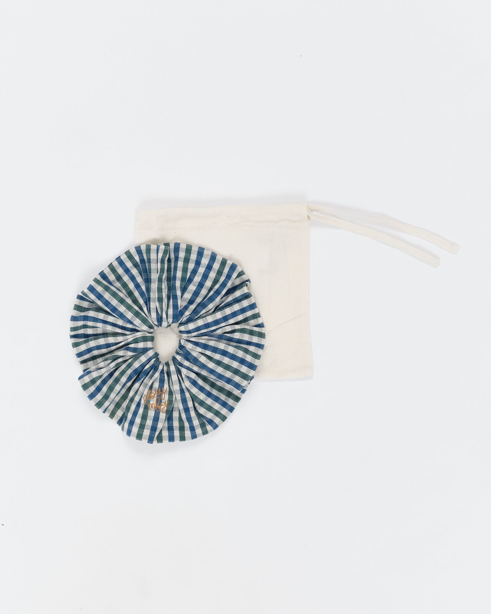 Scrunchie - Green Check