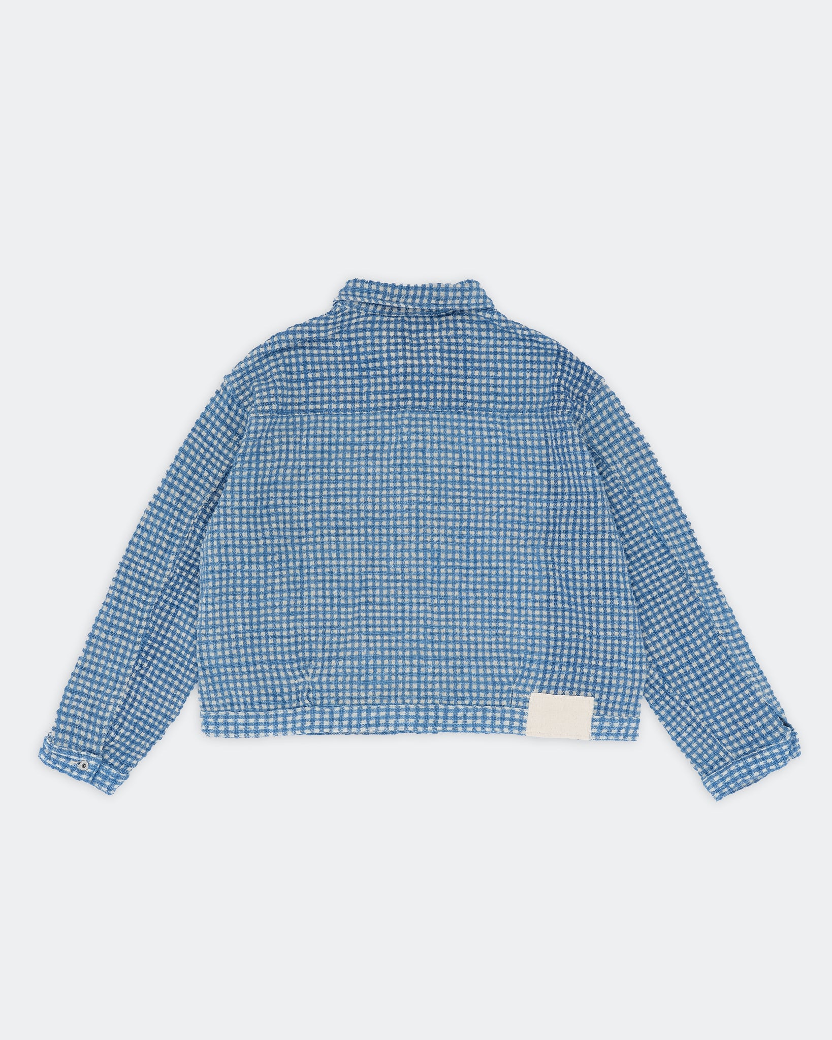 Sundae Jacket - Indigo Wobbly Waffle