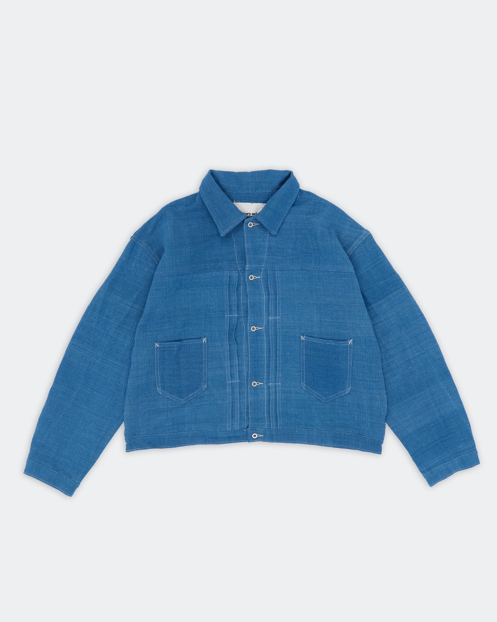 Sundae Jacket - Indigo Handloom