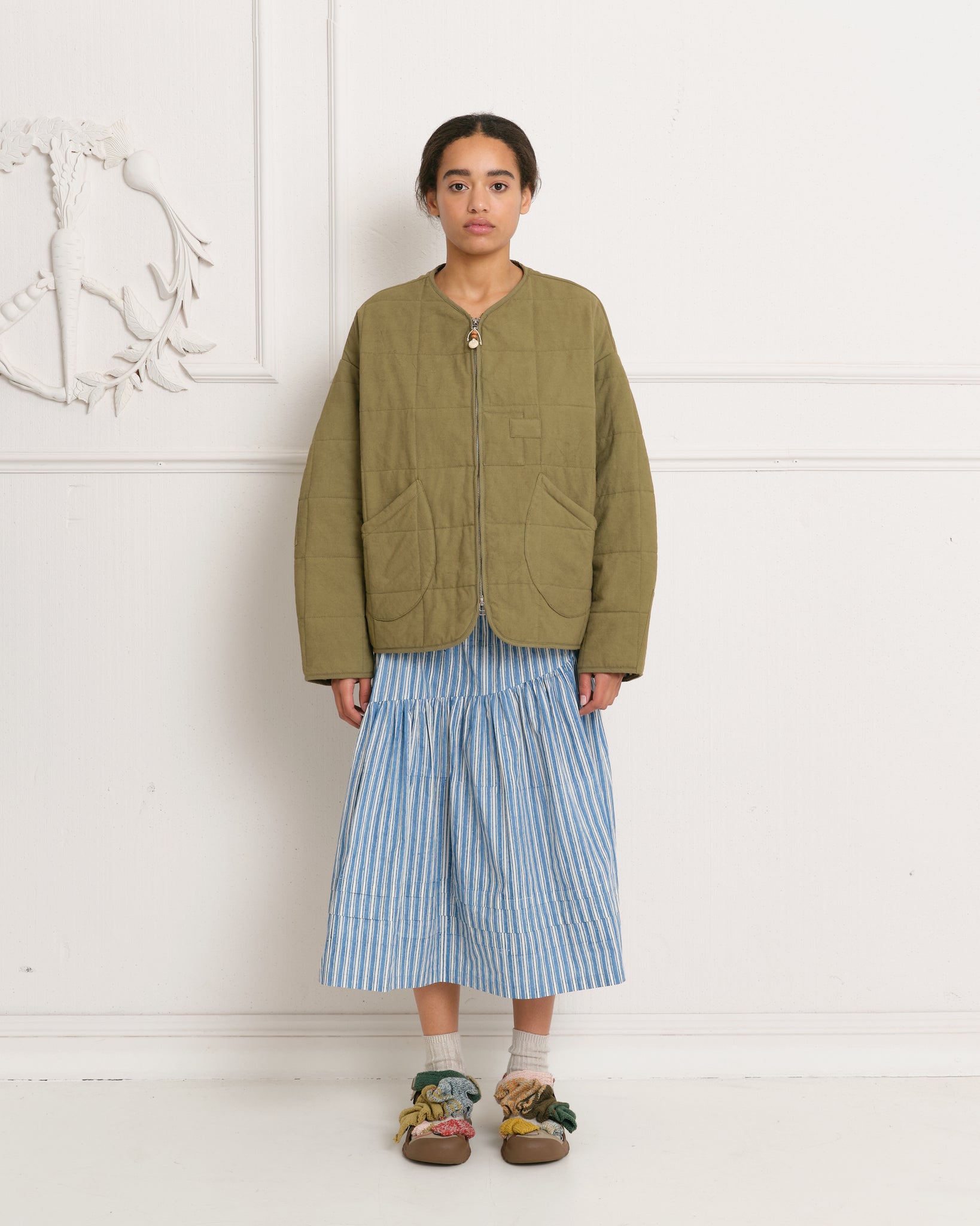 Tellus Jacket - Olive Scarecrow