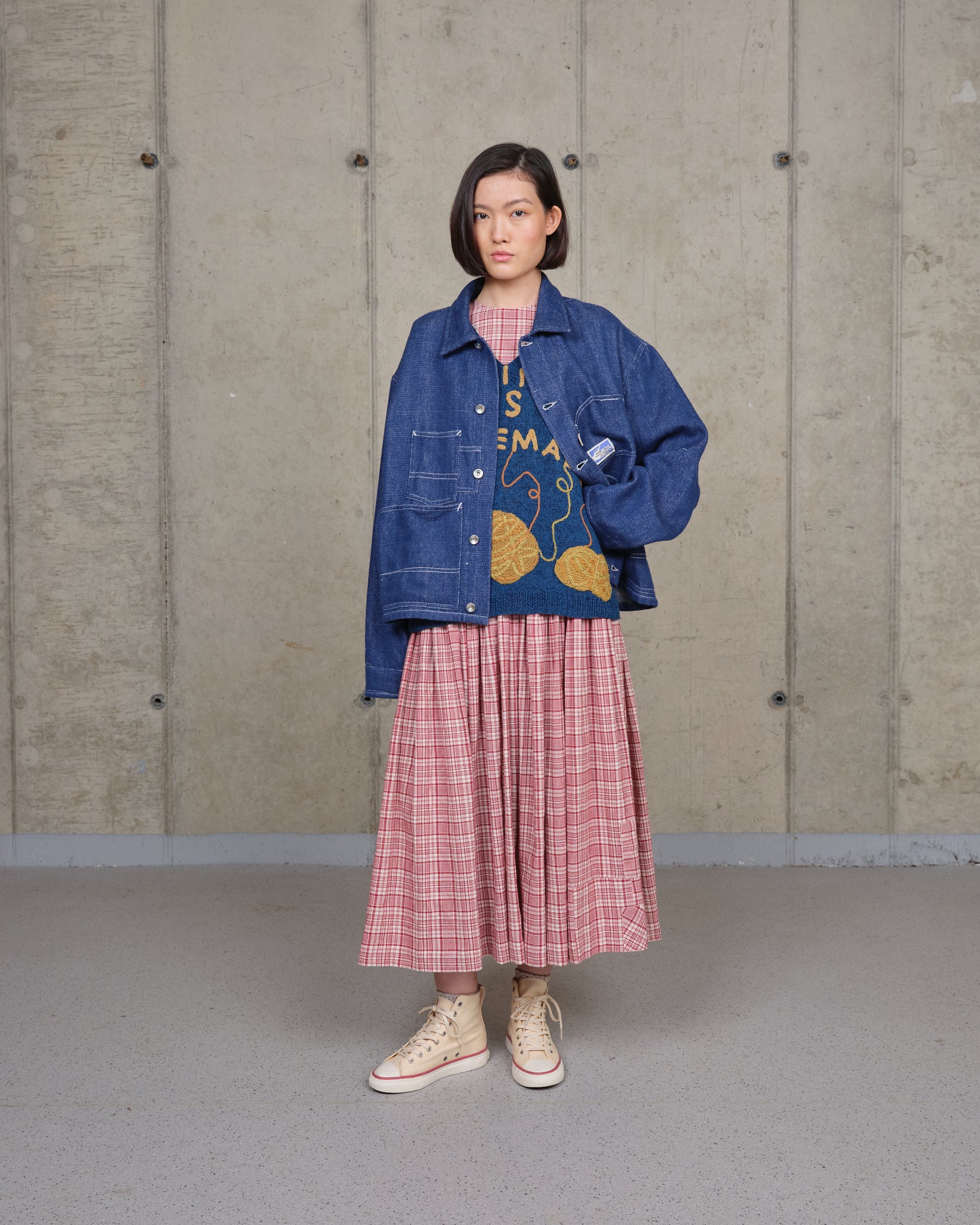 Echo Dress - Red Check Picnic