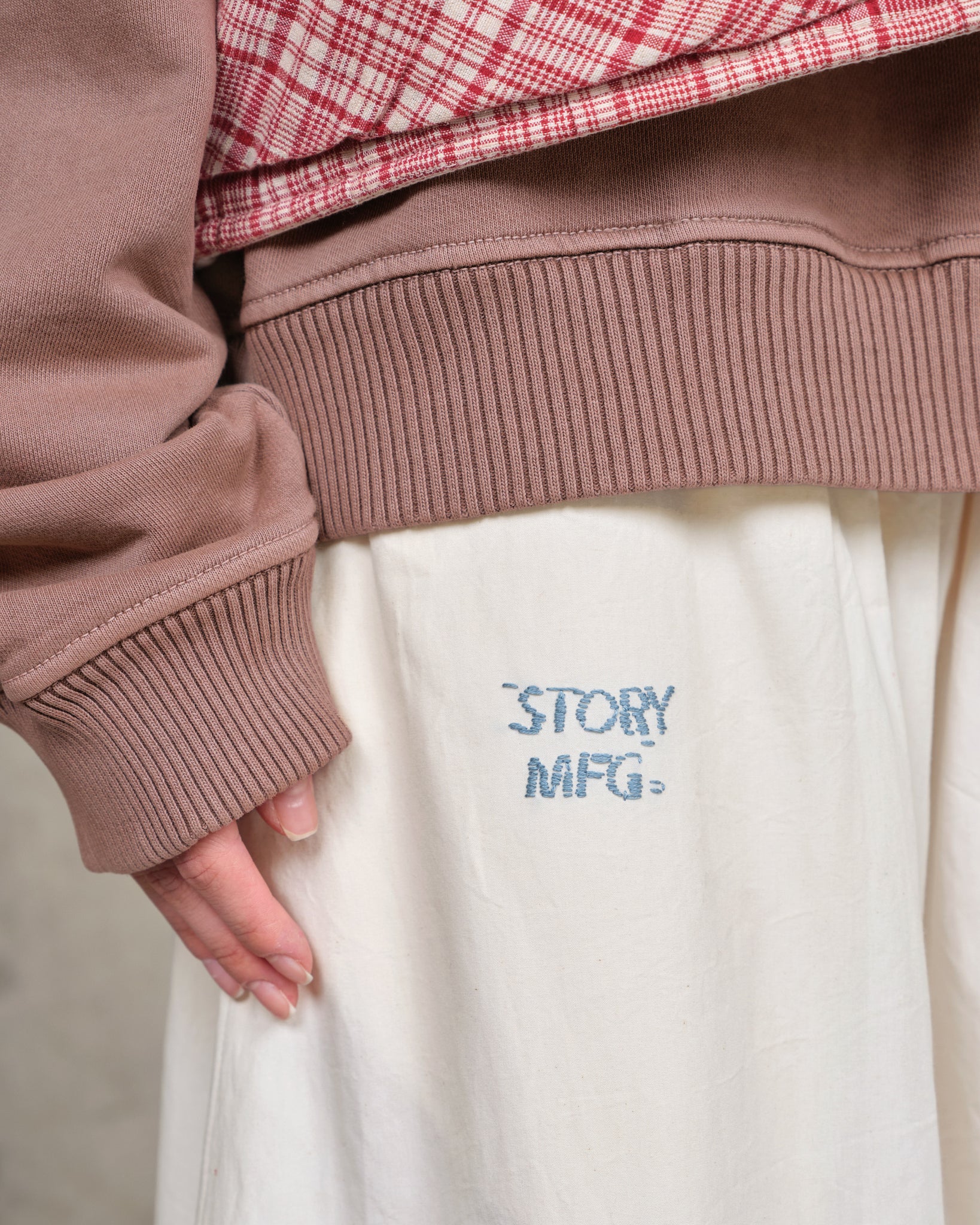 Nutmeg Skirt - Interrupted Embroidery