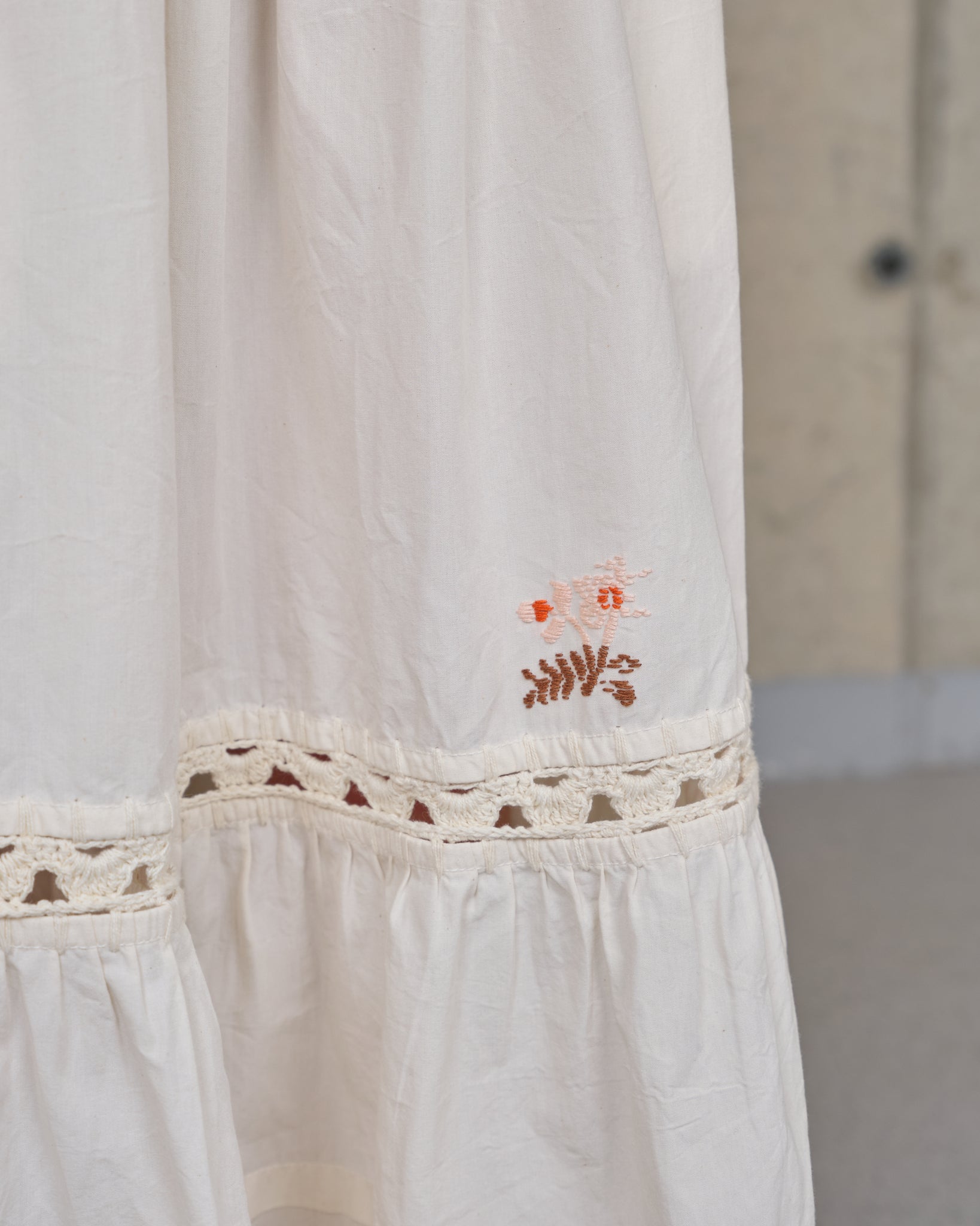 Nutmeg Skirt - Interrupted Embroidery