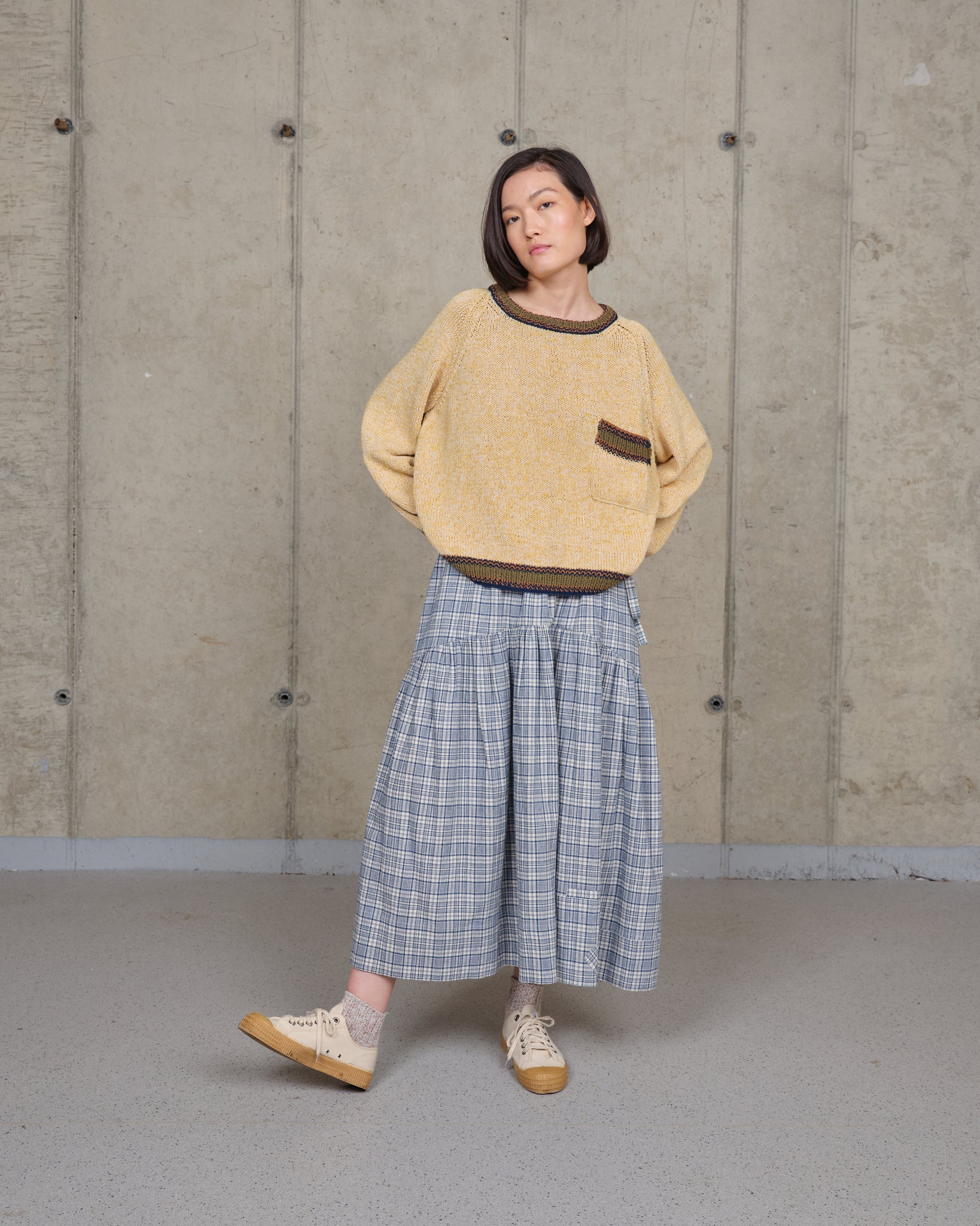 Bulb Jumper - Twisted Ecru