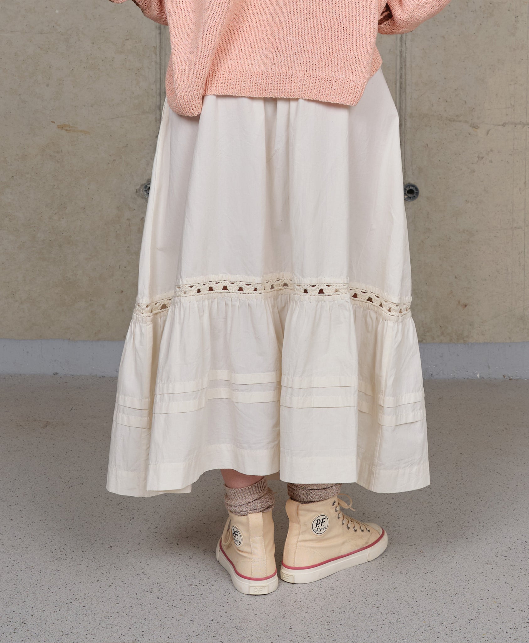Nutmeg Skirt - Interrupted Embroidery