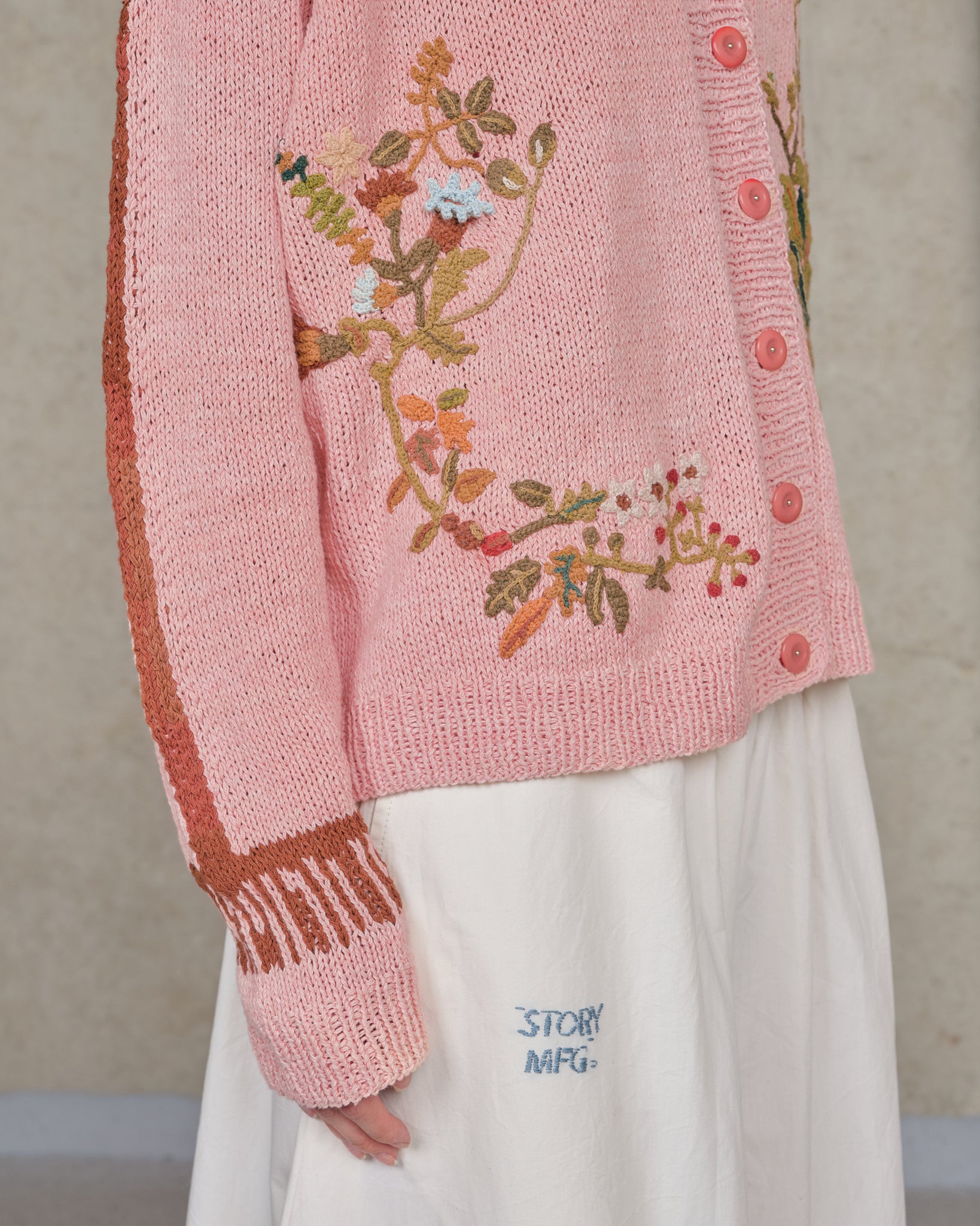 Sunwell Knit Cardigan - Pink Diggin' The Earth