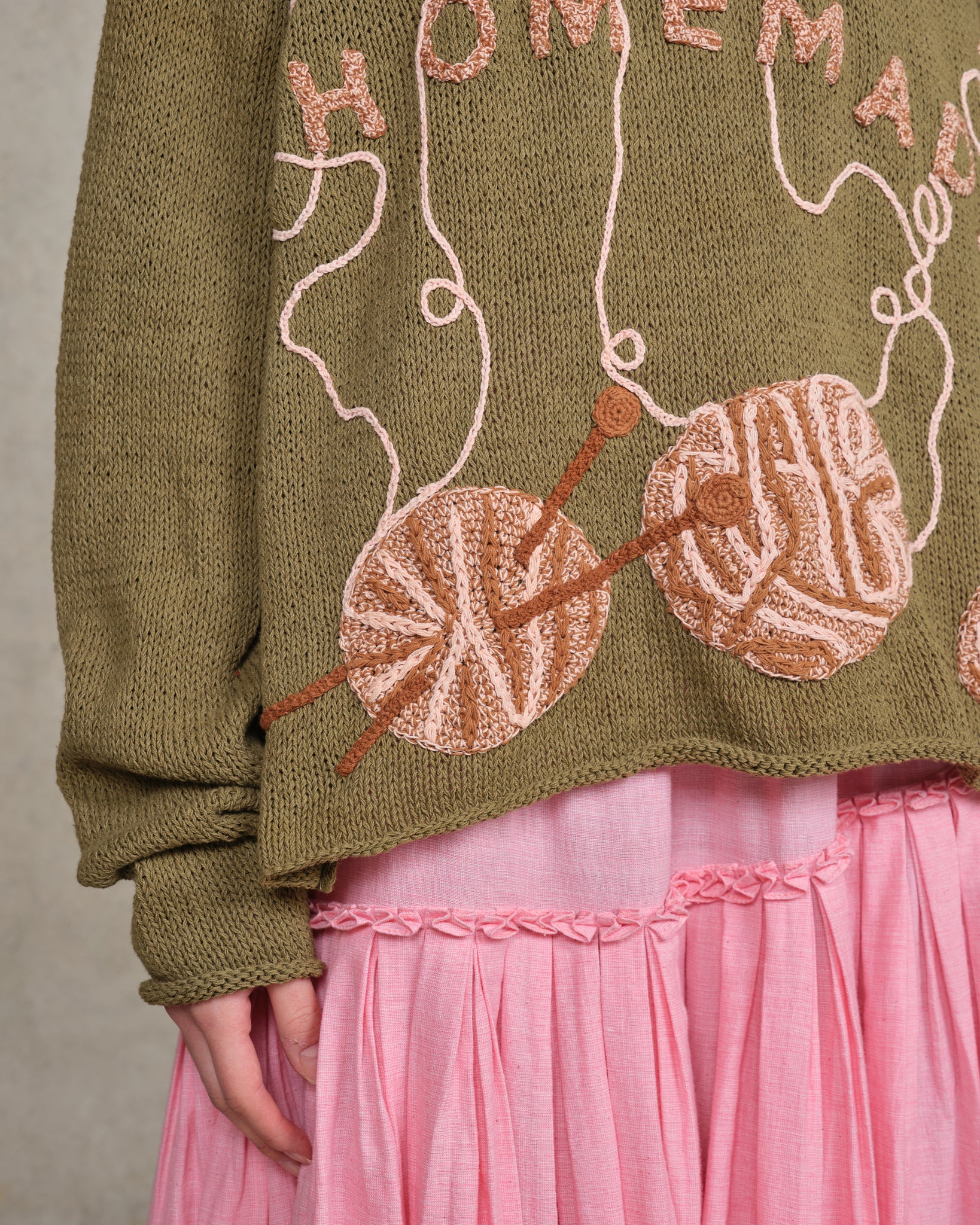 Twinsun Knit Rollneck - Olive Homemade