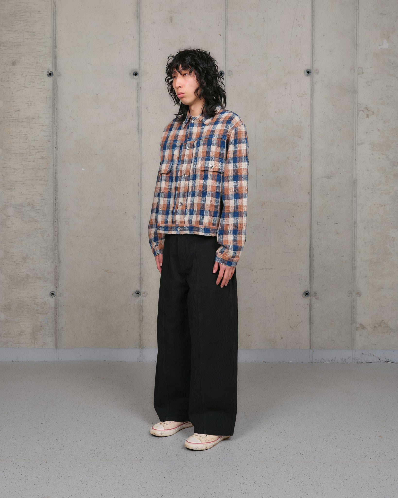 Tuesday Jacket - Barn Check Handloom