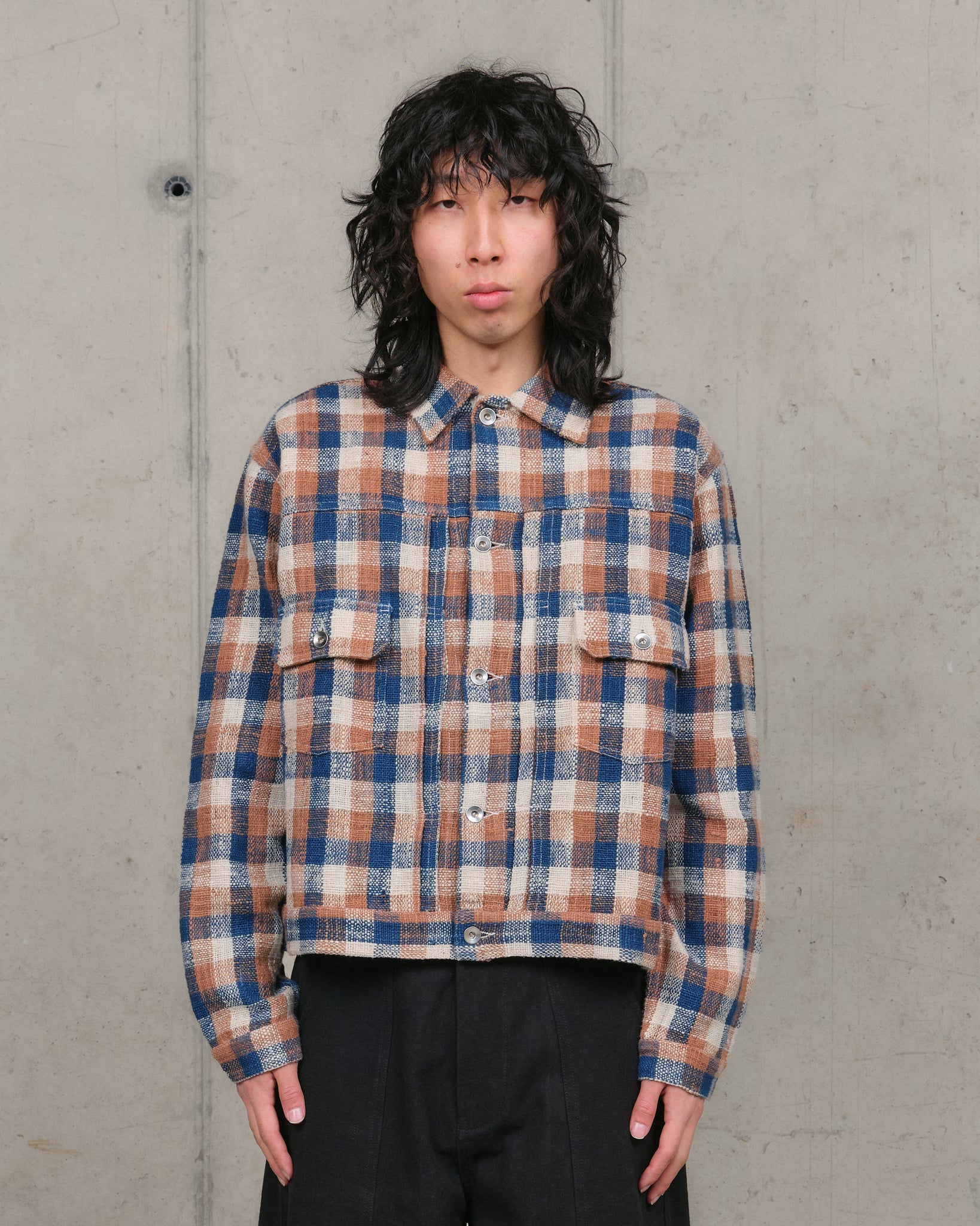 Tuesday Jacket - Barn Check Handloom