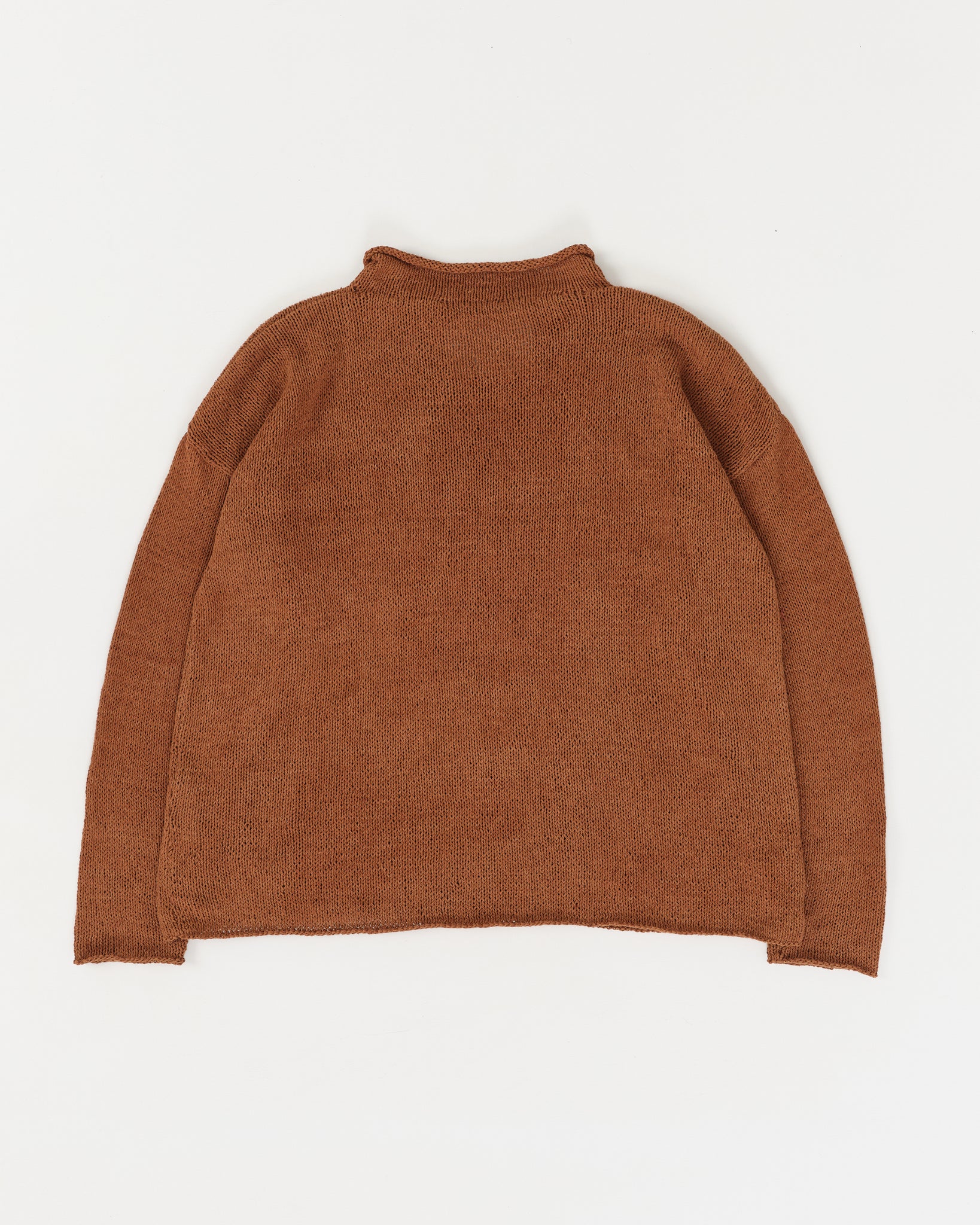 Twinsun Knit Rollneck - Brown Story