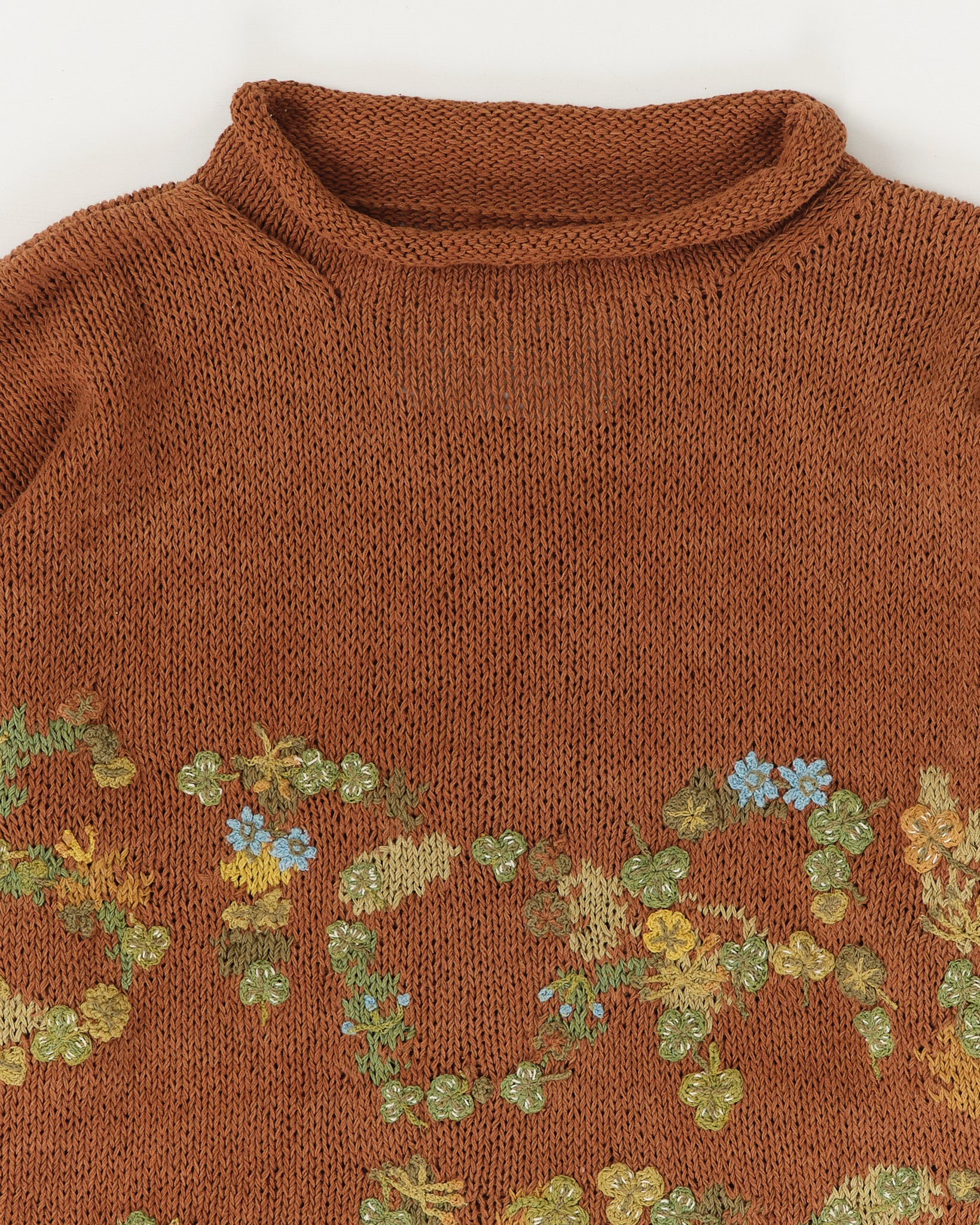 Twinsun Knit Rollneck - Brown Story