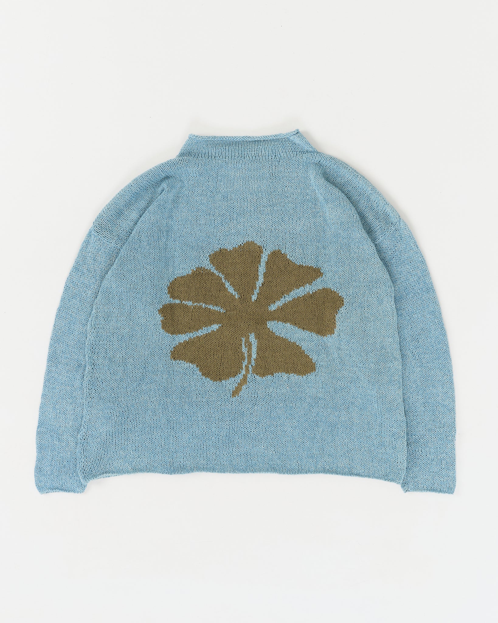 Twinsun Knit Rollneck - Twisted Indigo Luck