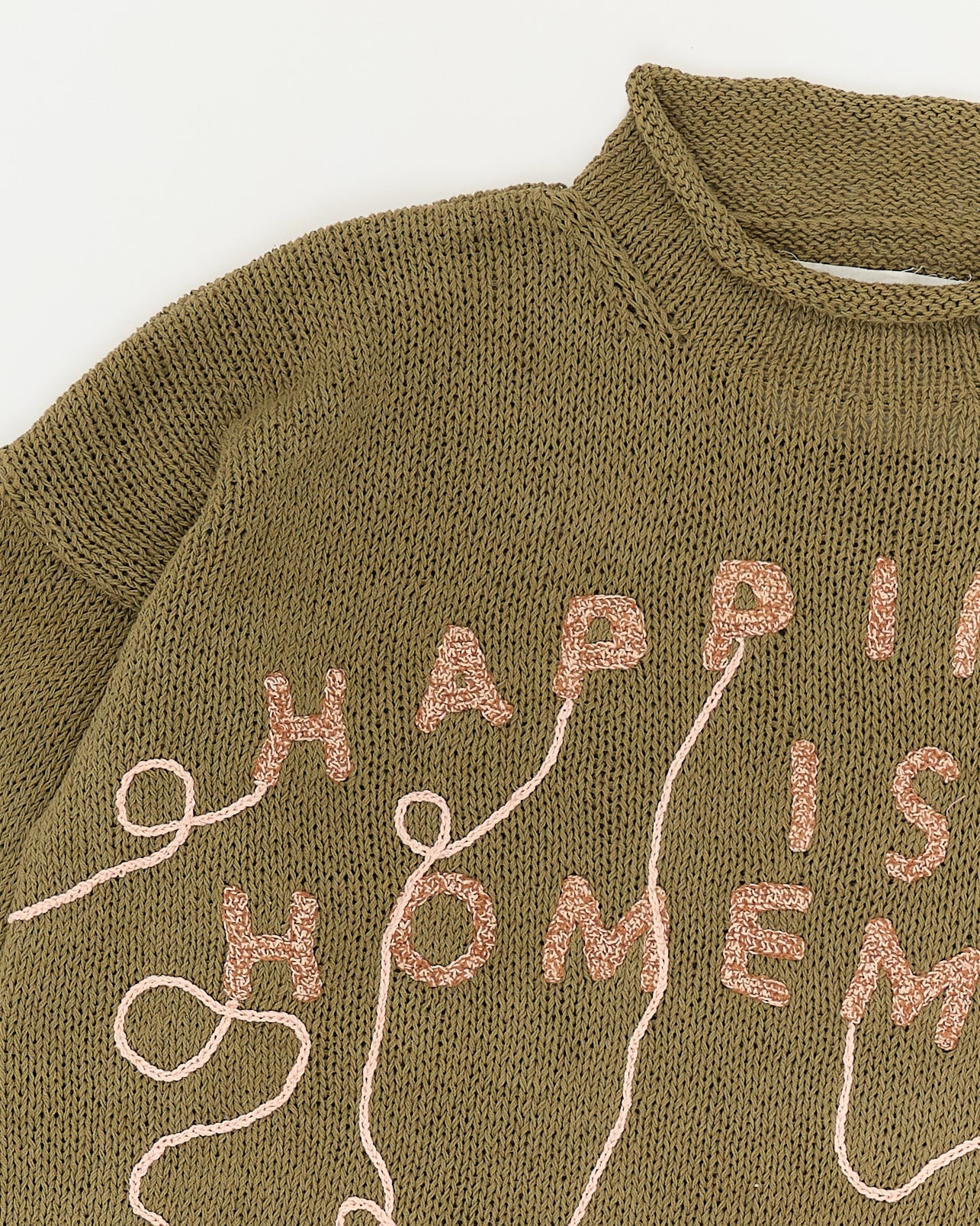 Twinsun Knit Rollneck - Olive Homemade