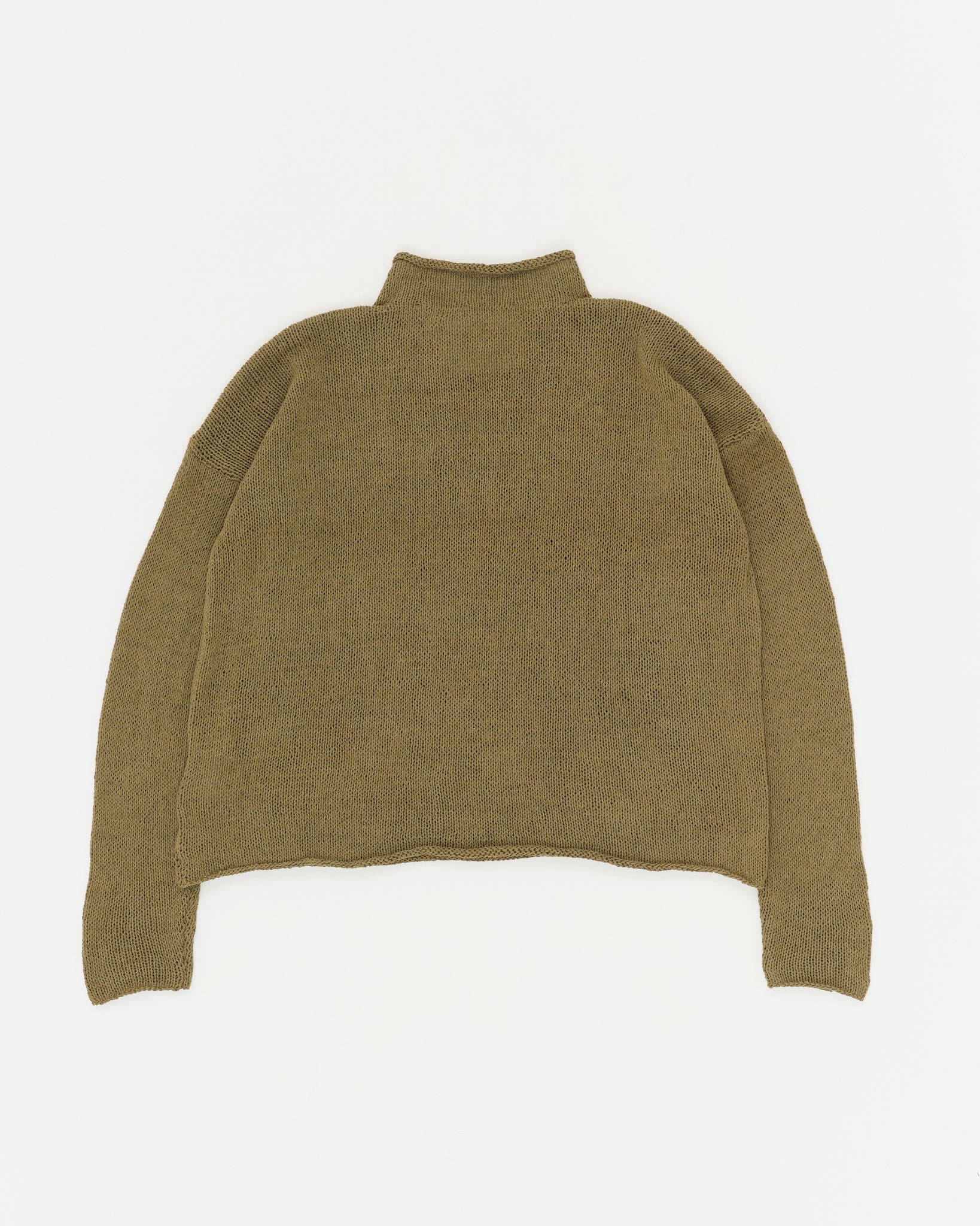 Twinsun Knit Rollneck - Olive Homemade