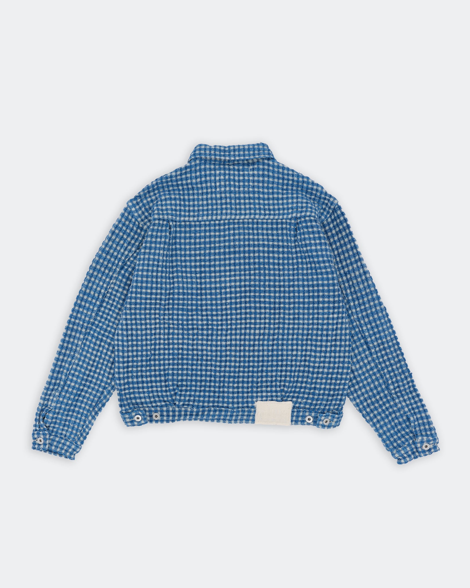 Tuesday Jacket - Indigo Wobbly Waffle