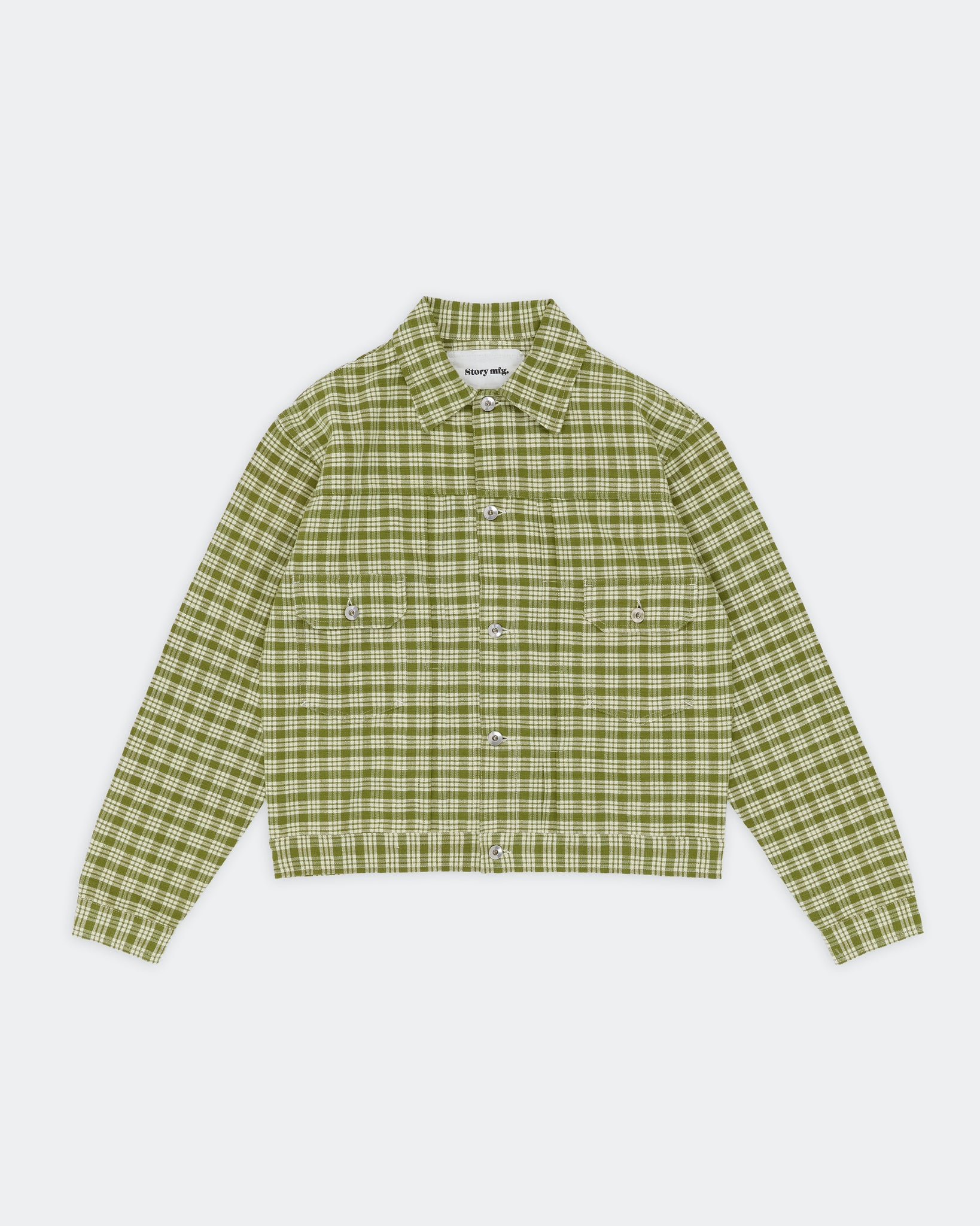 Tuesday Jacket - Moss Check Handloom
