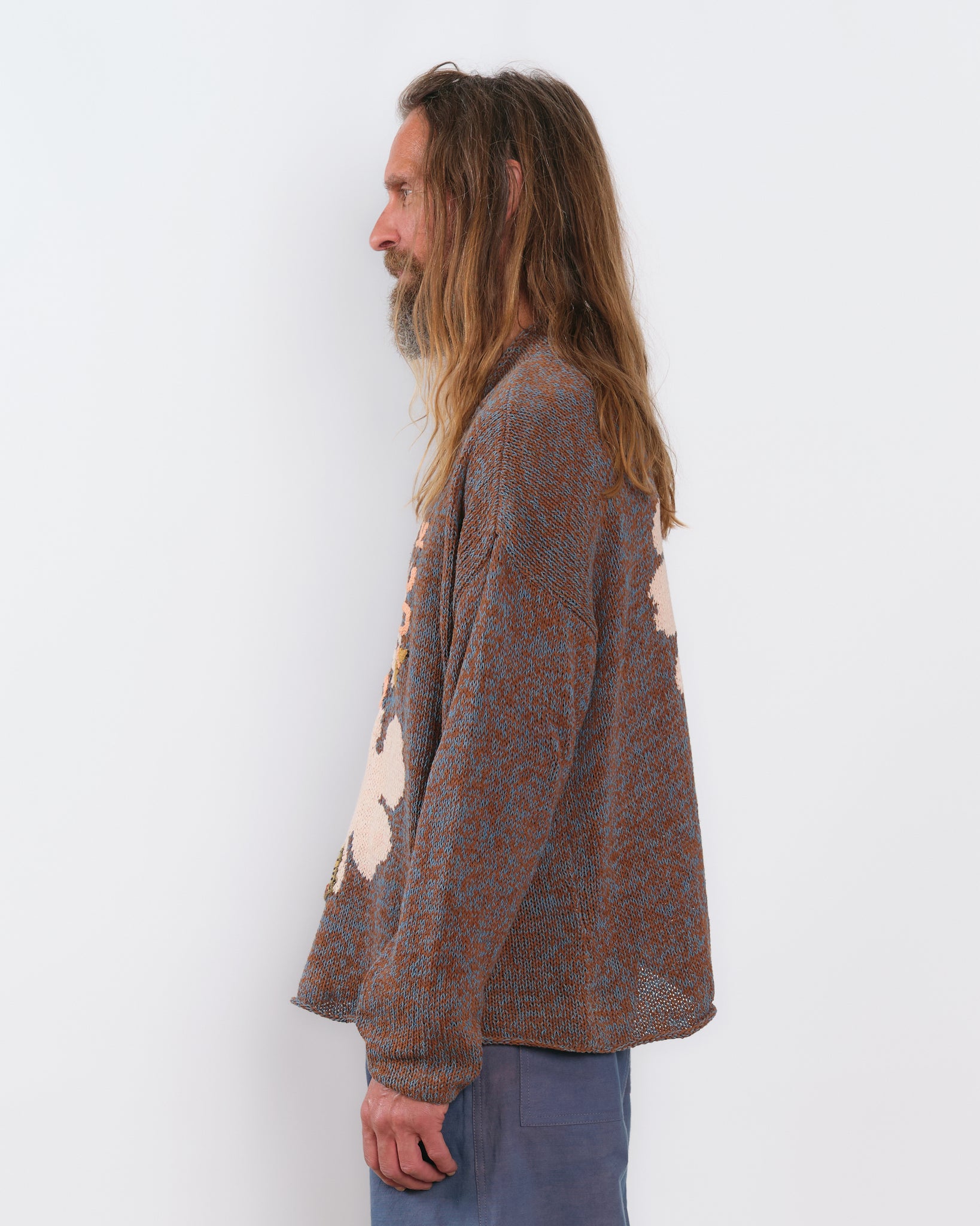 Twinsun Knit Rollneck - Twisted Brown Luck