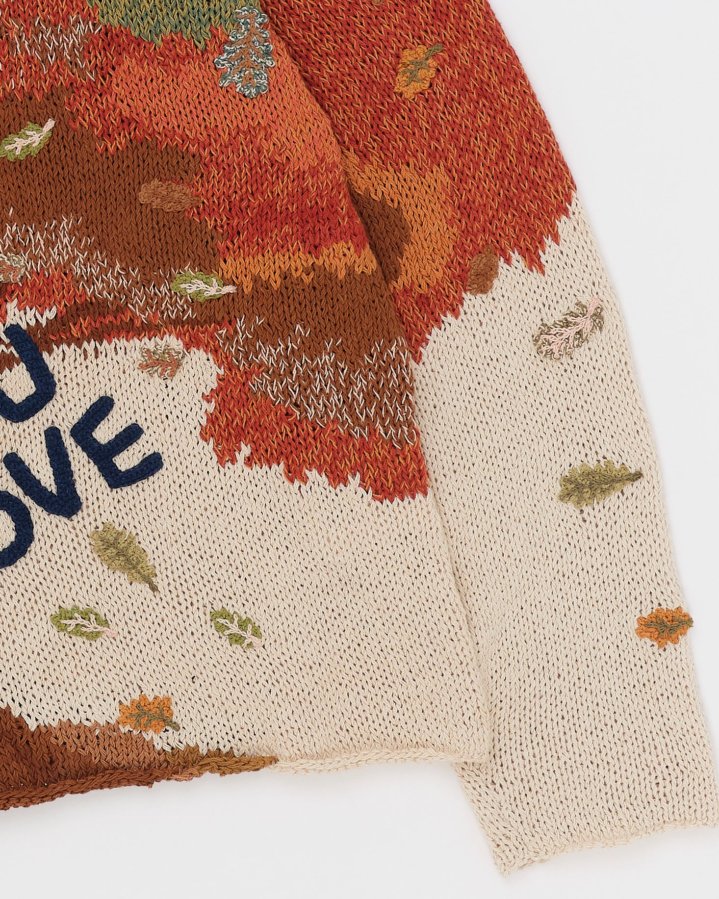 Twinsun Knit Rollneck - Orange Hug What You Love