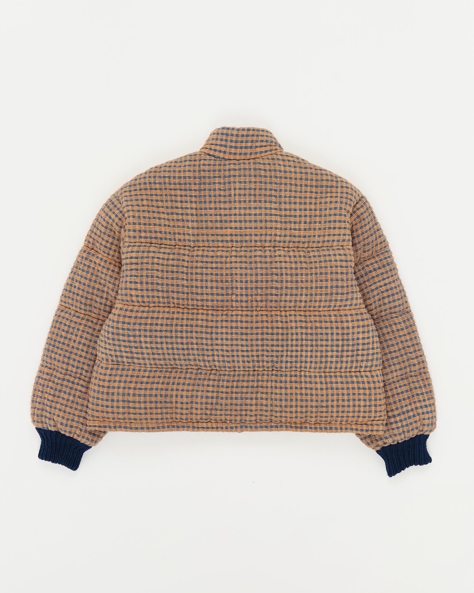 Yanam Jacket - Brown Indigo Waffle